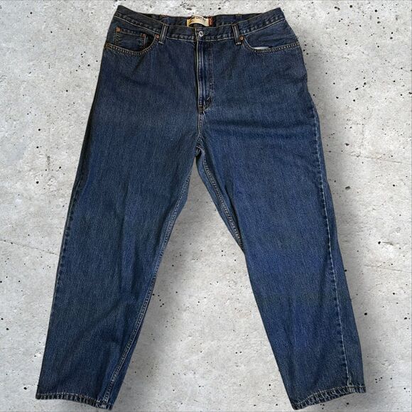 Vintage Levi's 560 Comfort Loose Fit Tapered Leg Jeans Men's 40x30 90s Y2K - Picture 1 of 10
